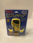 Rca All Weather Sportstuff Am/fm Digital Radio Portable Yellow RP-1580A. Fixed Price $59.33.