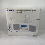 Jensen Docking Digital Music System Alarm Clock For Ipod JIMS-110 New Open Box. Fixed Price $42.49.