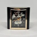 Seiko Quartz Disney Mickey Mouse Desk Clock With Alarm Glows QFD217. Fixed Price $35.99.