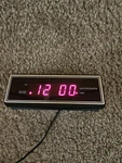 Micronta 63-888A Radioshack Faux Wood Vintage Alarm Clock W/ Battery Backup. Fixed Price $29.99.