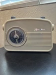 Byronstatics Portable Radio Am Fm, Vintage Retro With Built Speakers. Fixed Price $20.00.