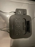 Ihome Space Saving Wake Sleep Lighting Dock Fm Radio Alarm Clock Speaker - IPL10. Fixed Price $25.00.