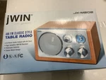Jwin Fm Am Radio System JX-M202 Tested Wood Grain Read(new Box!). Fixed Price $36.88.