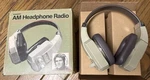 Vintage Tandy Twin Speaker Am Radio Headset Headphones 12-185 Tested / Works. Fixed Price $40.00.