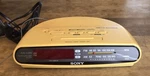 Retro Sony Dream Machine Dual Fm/am Alarm Clock Radio ICF-C390 Yellow Rare. Fixed Price $17.97.