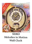 Seiko Melodies In Motion Musical Clock Special Collectors Edition QXM399BRH. Fixed Price $155.00.