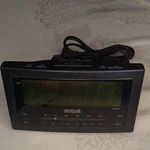 Rca RP3701A Digital Am/fm Clock Radio Alarm Snooze Sleep Timer Black. Fixed Price $21.00.