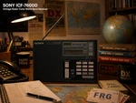 Sony ICF-7600D Rare Vintage Radio Tuner World Band Receiver. Fixed Price $1199.00.