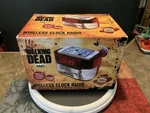 The Walking Dead Wireless Clock Radio With Bluetooth Connectivity 2016 Zombies!. Fixed Price $55.00.