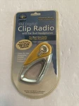 Innovage Outdoor Fm Digital Clip Radio W/ear Bud Headphones & Led Light Silver. Fixed Price $16.20.