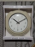 Timekeeper CM3004R6 11" Round Decorative Wall Clock, New!. Fixed Price $24.99.