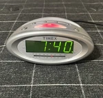 Timex Alarm Clock Fm Radio Retro #T232S Tested & Works Green Numbers Multi. Fixed Price $14.99.