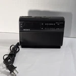 Vintage Sony ICF-C260 Fm/am Digital Clock Radio With Alarm Black Tested Tuner. Fixed Price $19.99.
