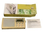 Sony Portable 4-BAND Tv/weather/fm/am Clutch Radio ICF-M410LIV. Fixed Price $51.99.