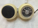 Toshiba RP-12 1970S Cream Twist, Barbell Type Radio Tested! As With Wear. Fixed Price $65.00.