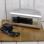 Brookstone 4521 Timesmart Self-setting Clock Digital Dual Alarm Am/fm Radio #1. Fixed Price $49.99.