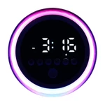 P12 Digital Alarm Clock Portable Bluetooth Speaker Dimmable Led Light Fm Radio. Fixed Price $19.99.