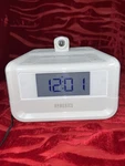 Homedics, Soundspa Digital Fm Clock Radio With Time Projection, SS-4520. Fixed Price $26.99.