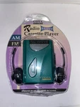 Vtg Cota Green Am/fm Cassette Player Radio Stereo CT-14435 New Packing. Fixed Price $35.00.