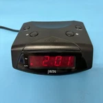 JL-104 Jwin Compact Design Alarm Clock Led Display Tested. Fixed Price $12.99.