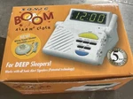 Sonic Alert Boom SB1000-V3 Vibrating Alarm Clock W/super Shaker. Fixed Price $45.00.