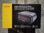 Borne CR640D Am/fm Dual Alarm Clock Radio. Fixed Price $19.50.