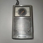 Panasonic RF-505 Vintage Portable Am Fm Transistor Radio Silver Black Handheld. Fixed Price $20.40.