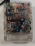 Sony SRF-39FP Clear Prison Am/fm Radio Vintage, Tested Working. Fixed Price $48.00.