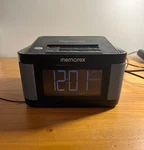 Memorex MC8431 Usb Charging Alarm Clock Radio With 1.2'' Lcd Display Box. Fixed Price $14.00.