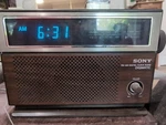 Vintage Sony ICF-C810W Digimatic Am/fm Digital Clock Radio Works. Fixed Price $17.00.