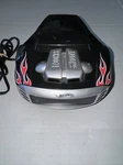 Hot Wheels Car Alarm Clock Am/fm Radio HW800 Engine Night Light From Mattel. Fixed Price $10.00.