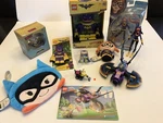 Dc Comics Batgirl Nine Piece Bundle - Lego, Hallmark, Funko, Superhero Girls. Fixed Price $35.00.