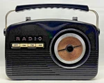 Am/fm Retro Portable Intertek Radio Model 930637. Fixed Price $30.40.