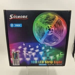 Solmore 10M (32.8FT) Led 5050 Rgb Strip Light Pack SSP010. Fixed Price $15.00.