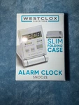 Westclox 47508S Travelmate Lcd Folding Alarm Clock 5", Silver. Fixed Price $5.00.