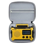 Carrying Case For Kaito Voyager KA500 Radio,hard Shell Storage With Doub.... Fixed Price $24.09.