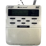 Midland Public Alert WR-100 Digital Weather All Hazards Radio Noaa Tested. Fixed Price $9.99.