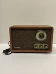 Victrola Am/fm Radio /walnut/ VRS-2800 Tested!. Fixed Price $29.98.