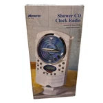 New Memorex Shower Cd Clock Radio MC1008 Stand Wall Mount Nos. Fixed Price $59.99.