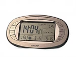 Sharp Digital Atomic Clock Model SPC315. Fixed Price $34.00.
