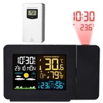 Atomic Projection Alarm Clock Projector Radio-controlled Time Snooze Weather. Fixed Price $41.09.