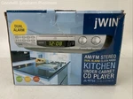 Jwin JL-K733 Under Cabinet Cd Player Am/fm Radio Open Box. Fixed Price $19.99.