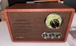 Victrola VRS-2800 Retro Wood Bluetooth Fm/am Radio Walnut New In Open Box!. Fixed Price $27.99.