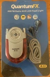 Quantum Fx R-12: Am/fm Radio W/ Led Flashlight, Belt Clip & Neck Strap Red. Fixed Price $6.49.