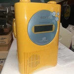 Sony Shower Radio ICF-CD73W Weather/fm/am Portable Minty Yellow. Fixed Price $95.00.
