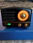 Muzen Otr Metal Fm Radio Bluetooth Speaker Black Retro Model MW-2AI W/case Newib. Fixed Price $99.00.