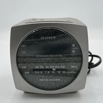 Sony ICF-C160 Dream Machine Cube Am/fm Digital Clock Radio Alarm Silver 1990S. Fixed Price $9.10.