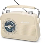 Byronstatics Portable Radio Am Fm, Vintage Retro With Built Speakers. Fixed Price $26.00.