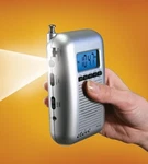 Eton FR100 Blackout Buddy Emergency Plug-in Radio Flashlight Alarm Clock Works. Fixed Price $14.99.