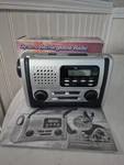 Dynamo Rechargeable Radio/model NO:TF-38/ALARM,FLASHLIGHT. Fixed Price $24.99.